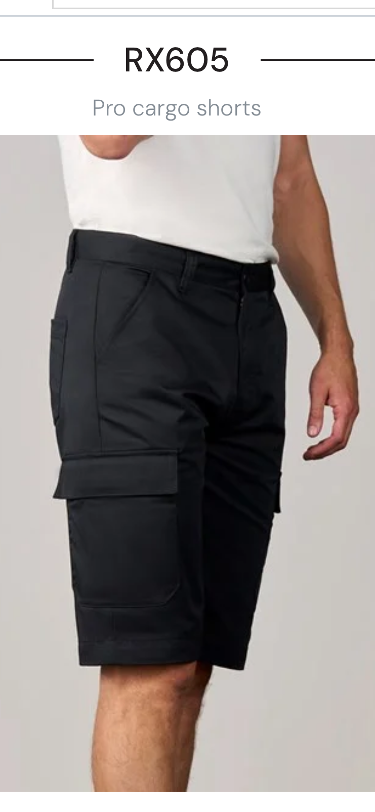 Summer Workwear Bundle – 2 Pro RTX Cargo Shorts + 5 Embroidered Pro Polos